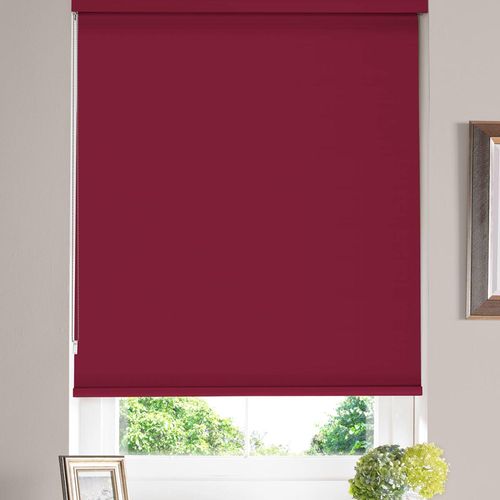 Gravity Fuchsia Roller Blind