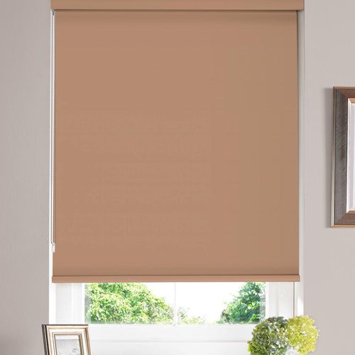 Gravity Peach Roller Blind