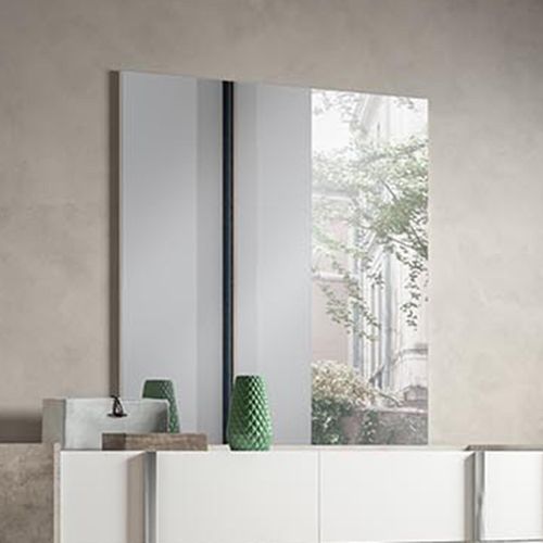 Modern Treviso White Italian Dressing Mirror