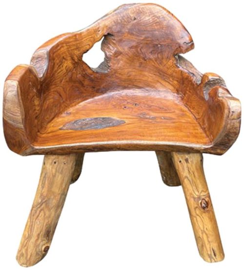 Teak Root Large Armchair