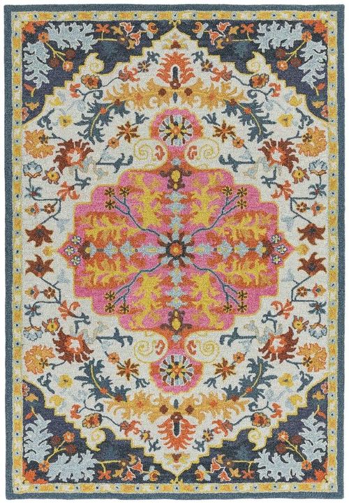Asiatic Classic Heritage Bronte Persian Medallion Multi Colour Rug - Sizes Available