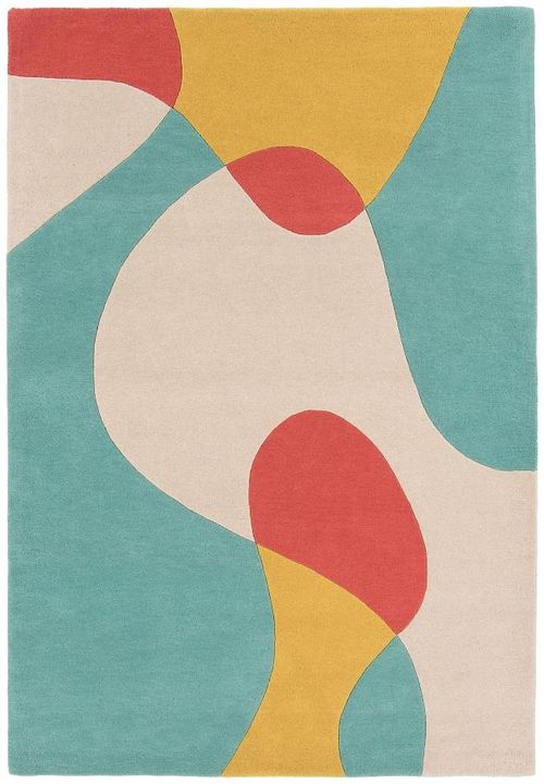 Asiatic Contemporary Design Matrix Arc 53 Bright Multi Colour Rug - 200cm x 300cm