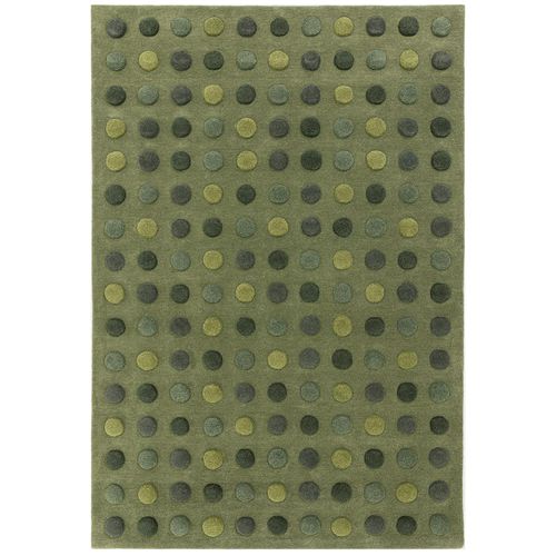 Asiatic Contemporary Design Dotty Green Rug - Sizes Available