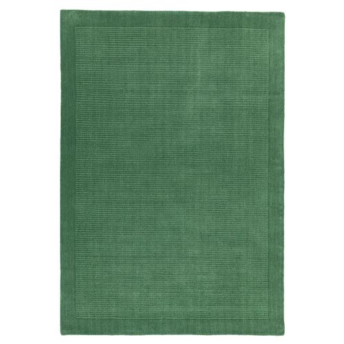 Asiatic Contemporary Plain York Forest Green Rug - Sizes Available