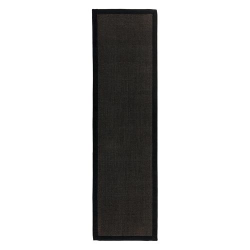 Asiatic Natural Weaves Sisal Black Runner - Sizes Available
