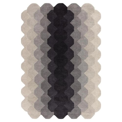Asiatic Contemporary Design Hive Charcoal Rug - Sizes Available