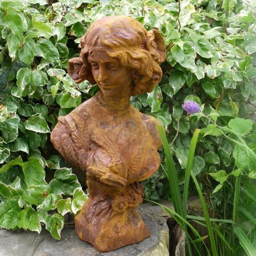 Rustic Brown Bust
