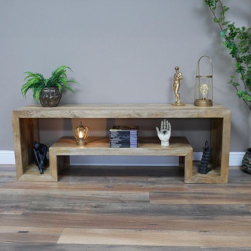 Dutch Mango Wood TV Unit