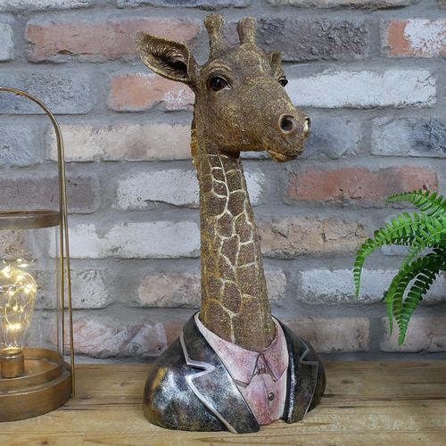 Giraffe Bust - Set of 2