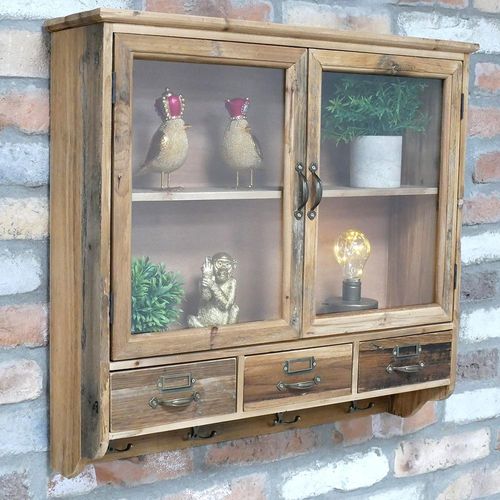 Dutch Wooden 2 Door Wall Unit