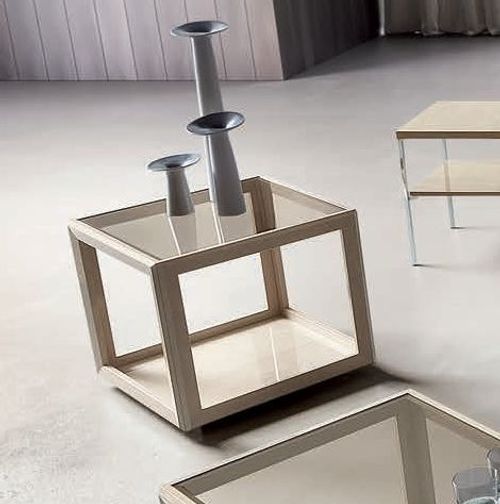 Modum Elite Sand Birch Italian Lamp Table