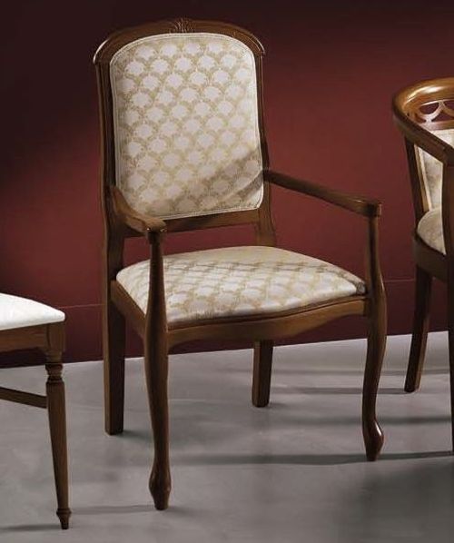 Camel Nostalgia Walnut Italian Armchair