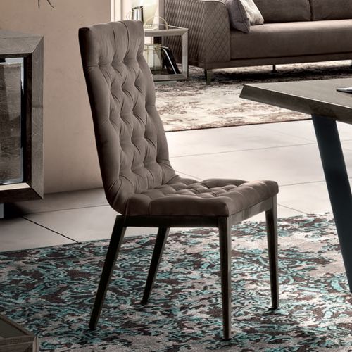 Camel Elite Day Silver Birch Italian Capitonne Dining Chair (Sold in Pairs)