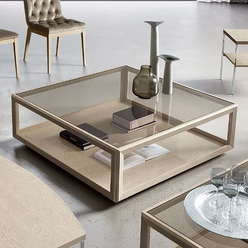 Modum Elite Sand Birch Italian Maxi Coffee Table
