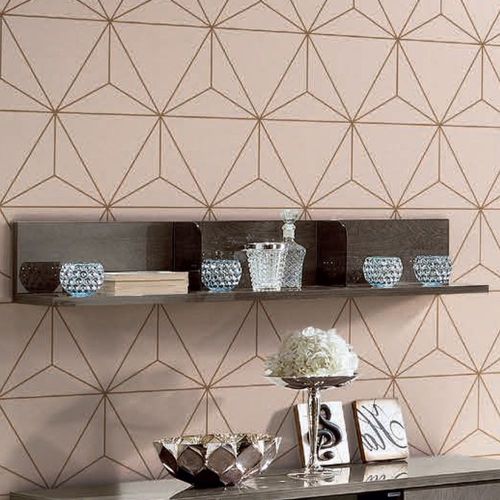 Modum Platinum Italian Silver Wall Shelf