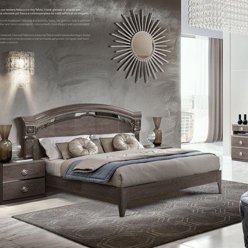Camel Nabucco Silver Birch Italian Bed - Sizes Available