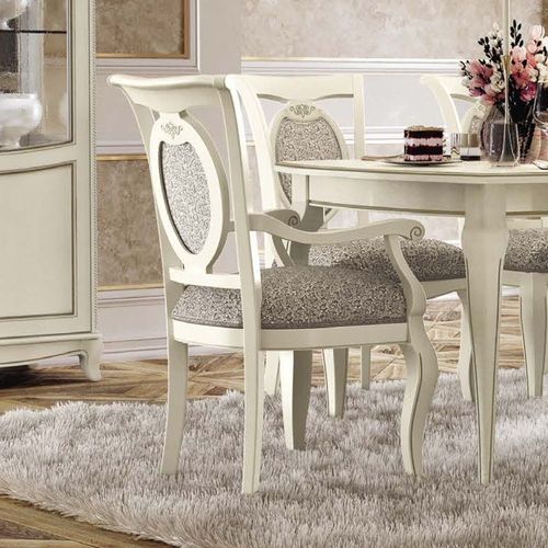 2 x Camel Fantasia Antique White Italian Armchair