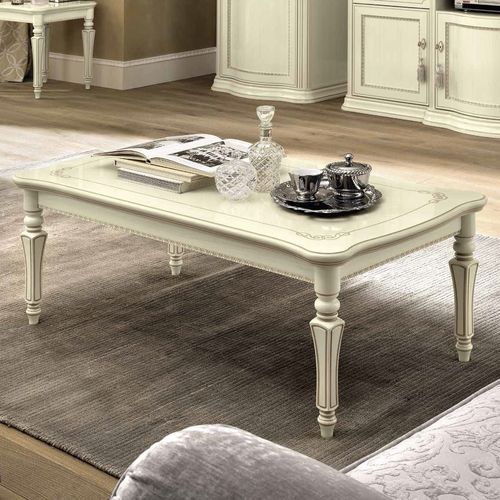 Camel Torriani Ivory Italian Coffee Table