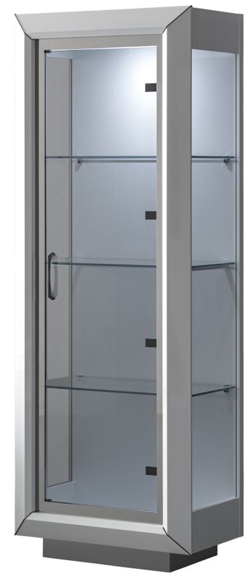 Modum Elite Bianco Antico Italian 1 Door Vitrine