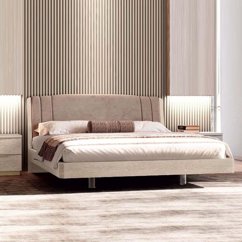 Modum Denali Sand Birch Scarlet Italian Trendy Bed - Sizes Available