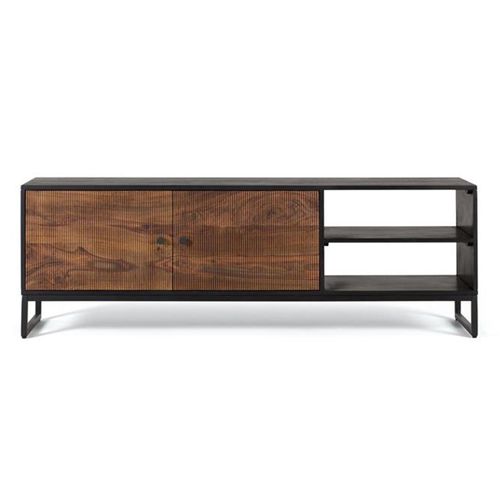 Venedocia Mango Wood 2 Door TV Unit