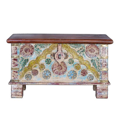 Feldham Mango Wood Storage Trunk