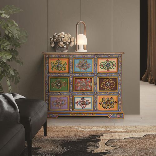 Dibble Mango Wood Painted Multi Drawer Chest
