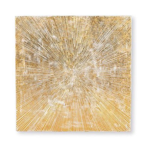 Etulia Gold Starbust Square Decorative Panel - 90cm