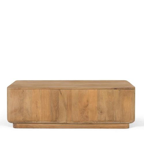 Wrenley Natural Mango Wood Coffee Table