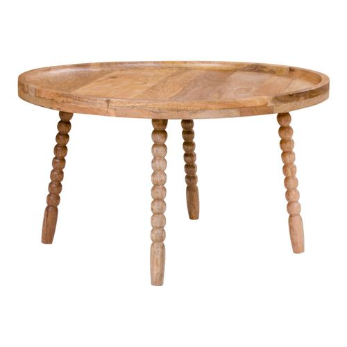 Jammu Mango Wood Round Coffee Table