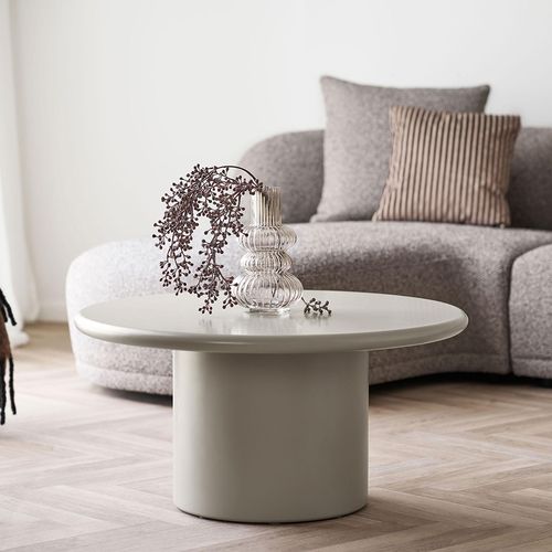 Nagano Concrete Round Coffee Table