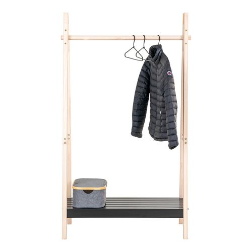Torino Natural Wood Clothes Rack