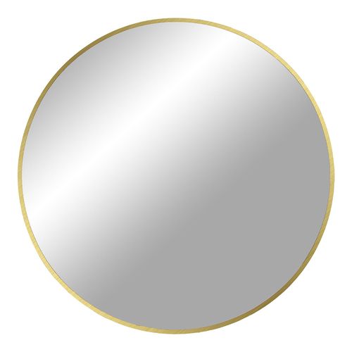 Madrid Brass Round Wall Mirror - 80cm x 80cm