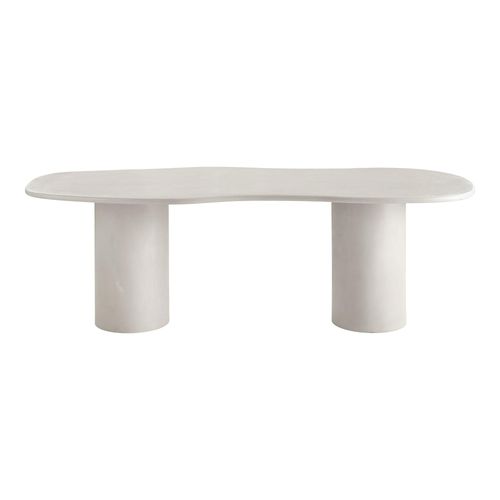 Maranola Concrete 10 Seater Double Pedestal Dining Table - 240cm