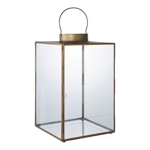 Mohali Antique Brass Lantern