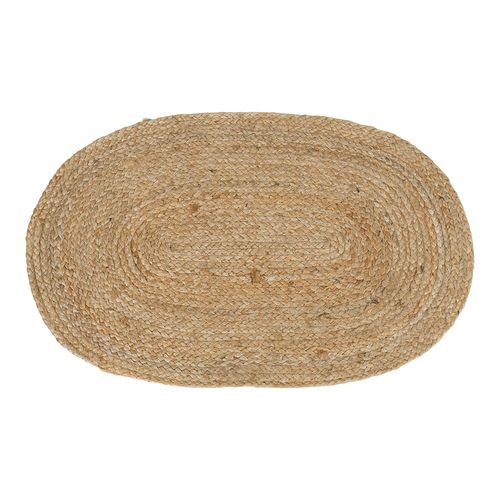 Bombay Natural Jute Oval Doormat  - 80cm x 50cm