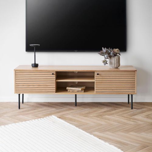 Kyoto Oak 150cm Storage Large TV Unit
