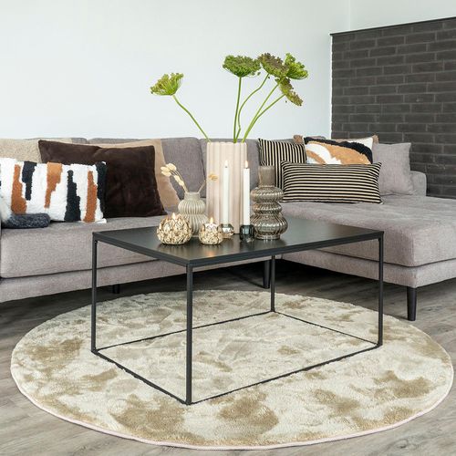 Vita Black Melamine Coffee Table