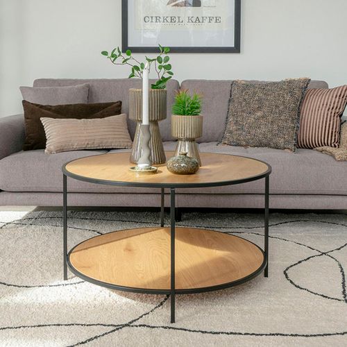 Vita Natural Wood Round Coffee Table