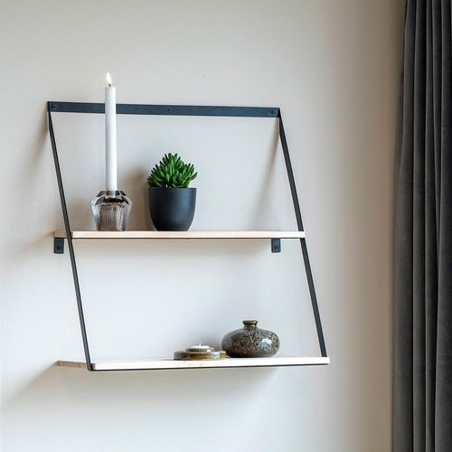 Bern Natural Pine Wood Wall Shelf