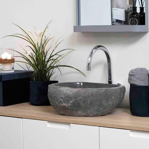 Donau Grey Riverstone Sink