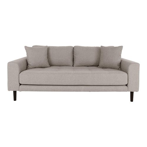 Lido Stone Fabric 2.5 Seater Sofa