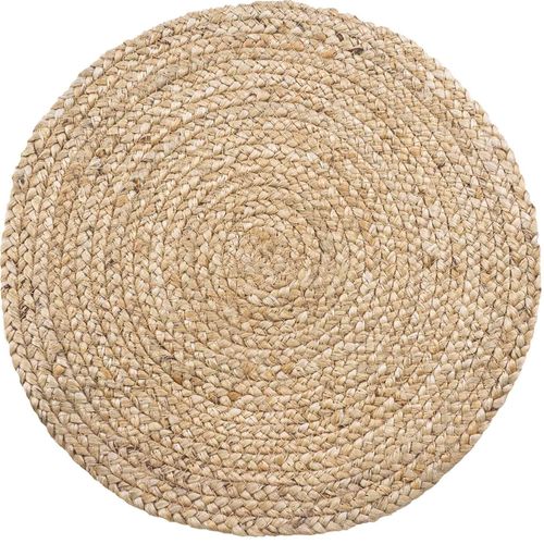 Bombay Natural Jute Braided Round Placemat - Set of 4