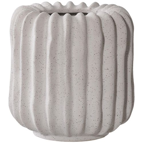 Grey Ceramic Flower Pot