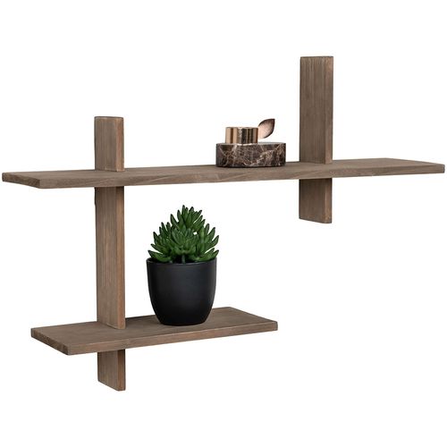 Ovada Natural Pinewood Wall Shelf