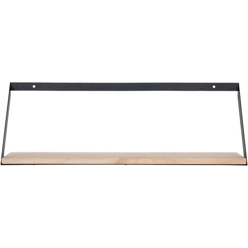 Basel Natural Pine Wood Wall Shelf