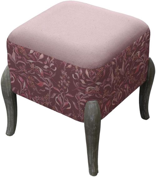 Voyage Maison Ralf Ruby Printed Footstool