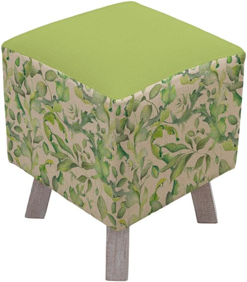 Voyage Maison Toby Claudia Sand Printed Footstool