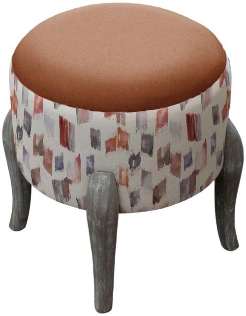 Voyage Maison Arwen Rosewater Printed Finn Footstool