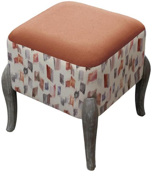 Voyage Maison Arwen Rosewater Printed Ralf Footstool
